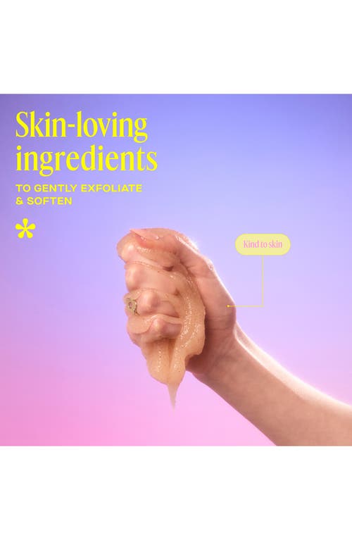 Daise Exfoliating Body Scrub In Yellow