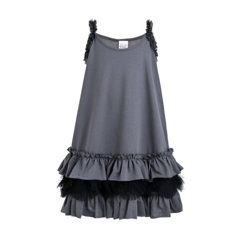 Ruffle Strap Dress
