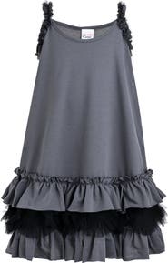 Sweet Cactus Ruffle Strap Dress