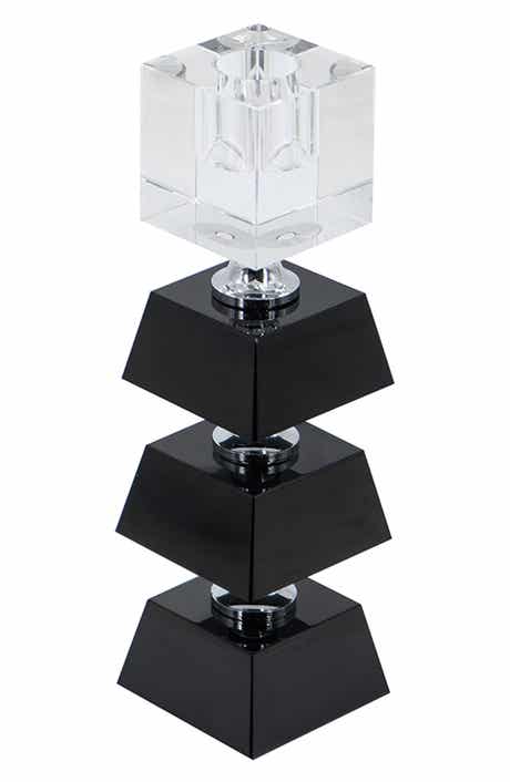 Geometric 3-Tier Candle Holder
