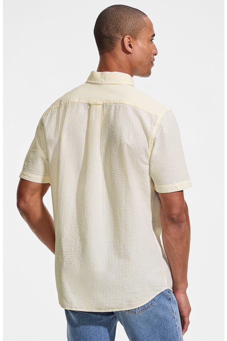 Short Sleeve Seersucker Shirt, Alternate, color, Sweet Butter Stripes