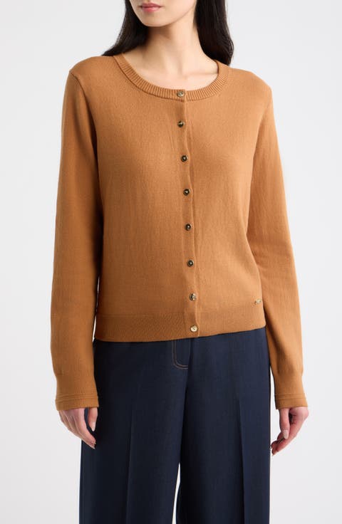 Cotton Blend Cardigan