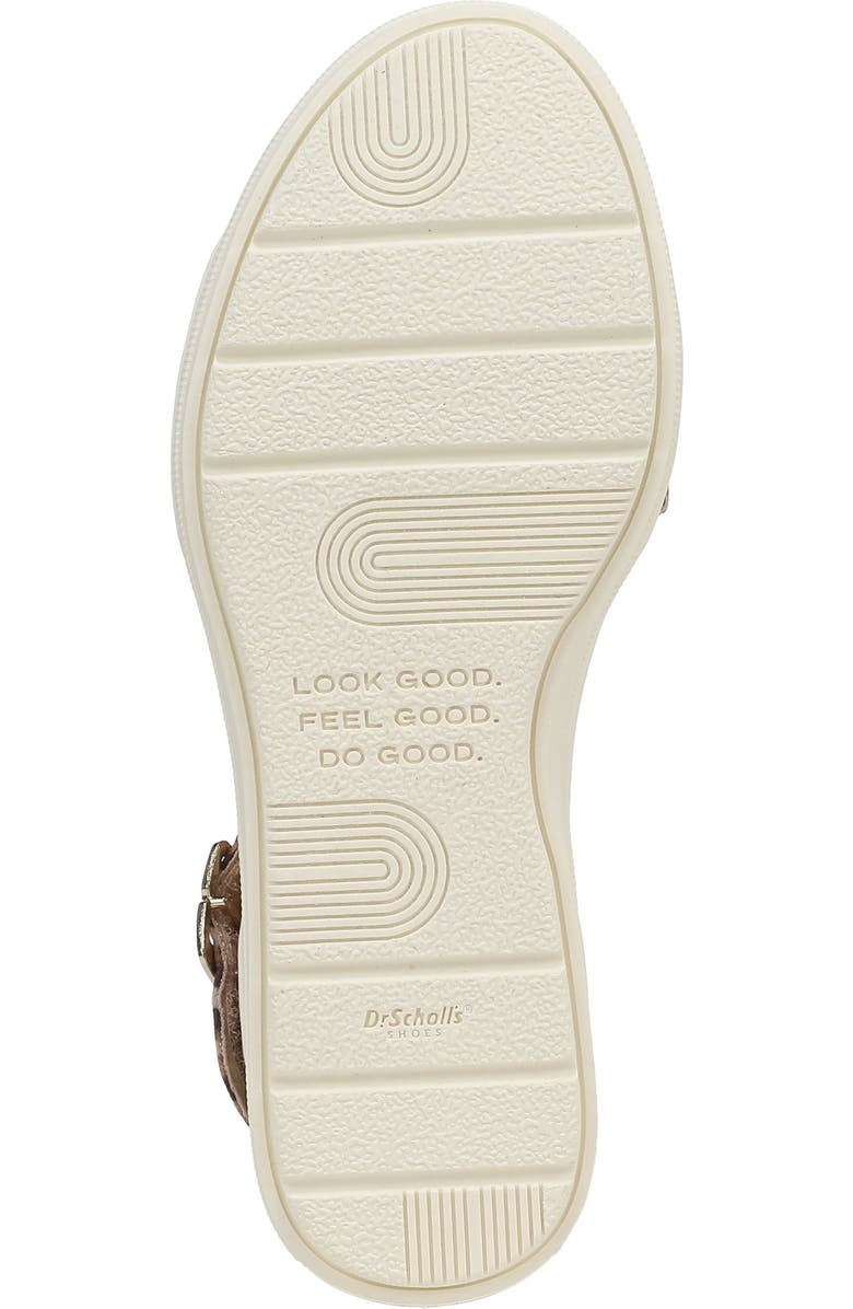 Dr. Scholl's Time Off Sky Ankle Strap Platform Sandal, Alternate, color, Light Sand/ Tan