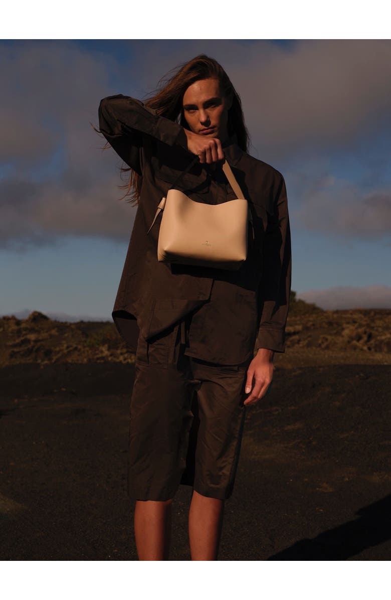 LA PORTEGNA Paulita Crossbody Bag Lightness, Alternate, color, Taupe