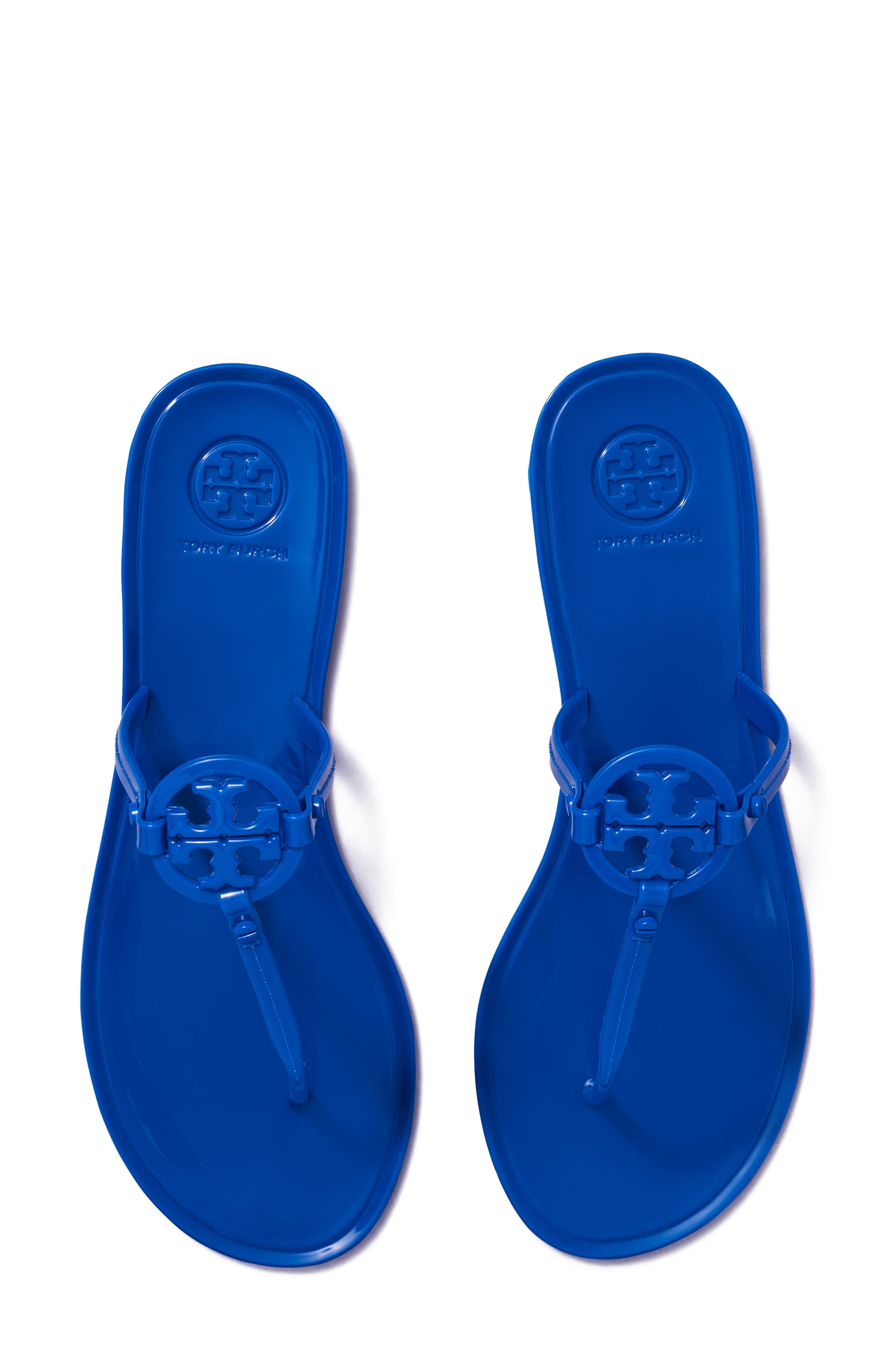 Mini Miller Jelly Thong Sandal, Alternate, color, COBALT