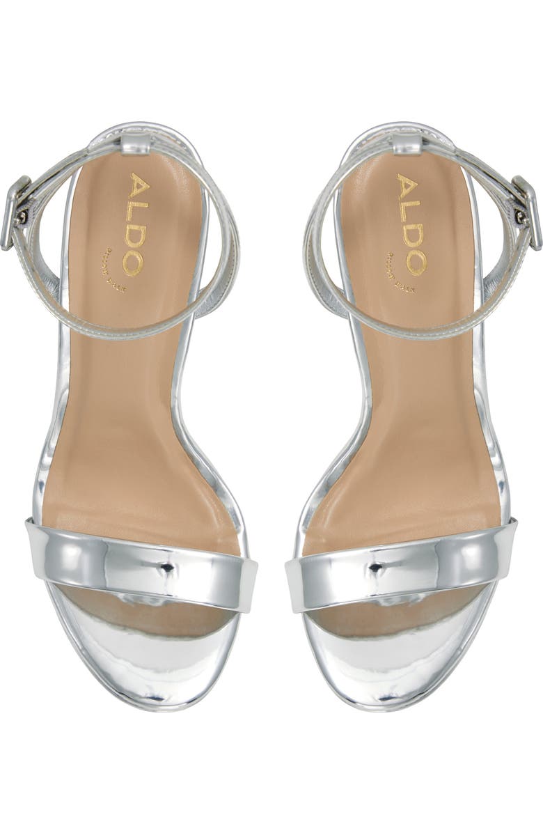 ALDO Kat Ankle Strap Platform Sandal, Alternate, color,