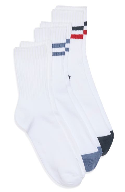 Assorted 3-Pack Crew Socks