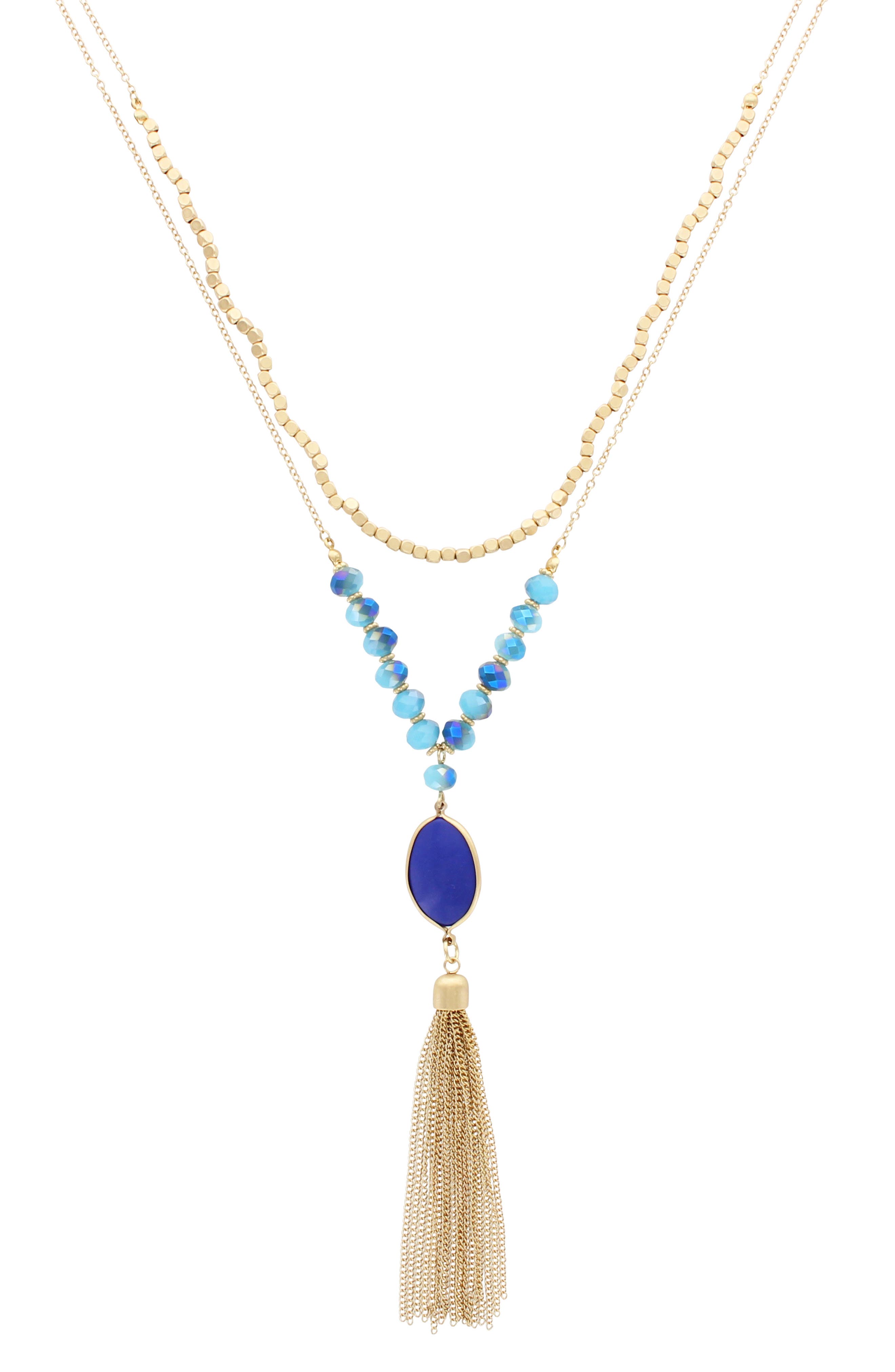 OLIVIA WELLES Warm Breeze Pendant Necklace