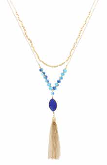 OLIVIA WELLES Warm Breeze Pendant Necklace
