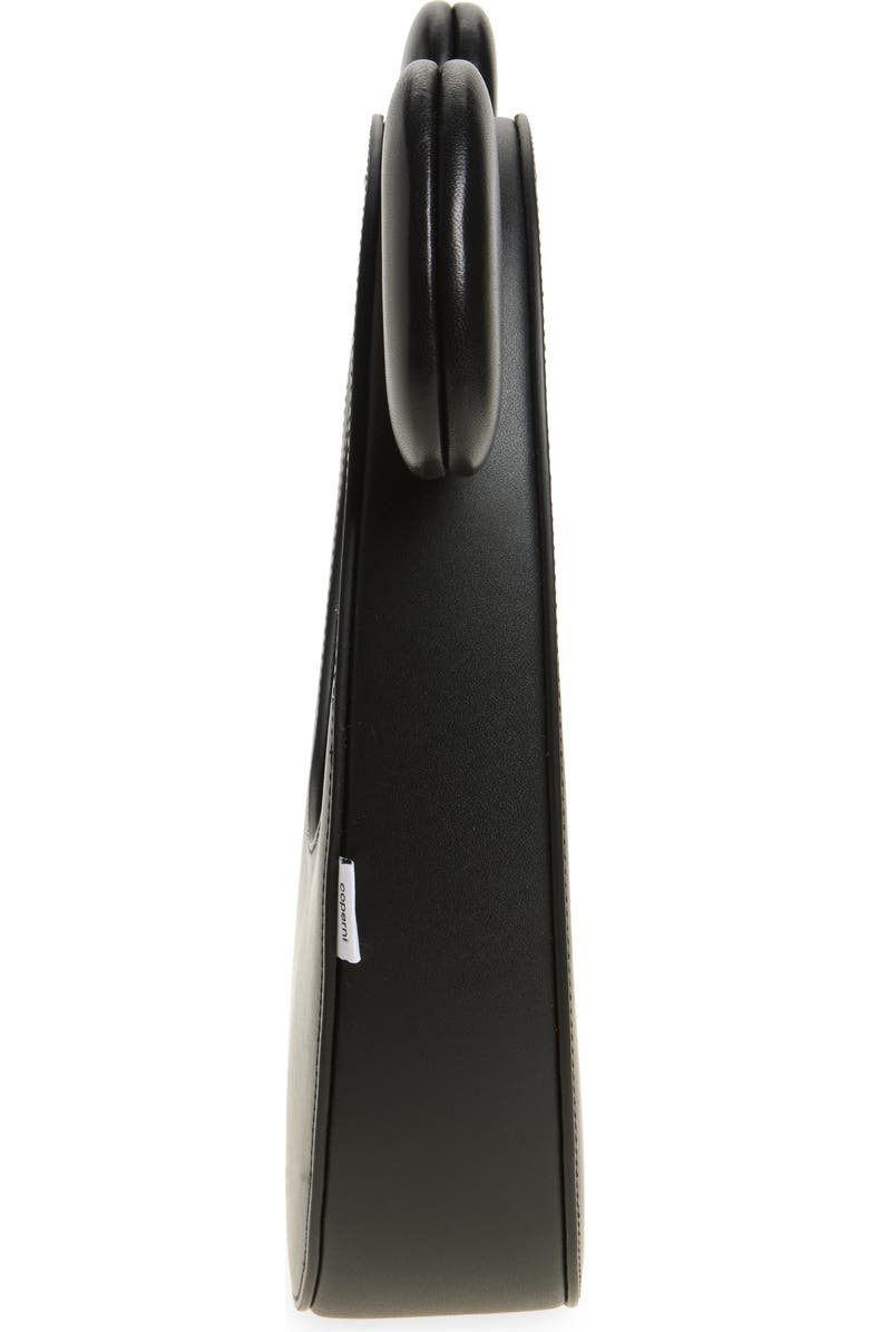 Coperni x Disney Mickey Mini Swipe Leather Top Handle Bag, Alternate, color, Black