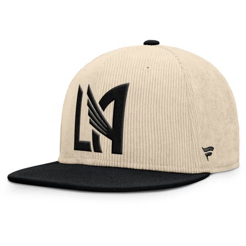 Men's Fanatics Cream LAFC Tempo Corduroy Snapback Hat