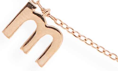 The Sis Kiss Lowercase Mama Necklace In Gold