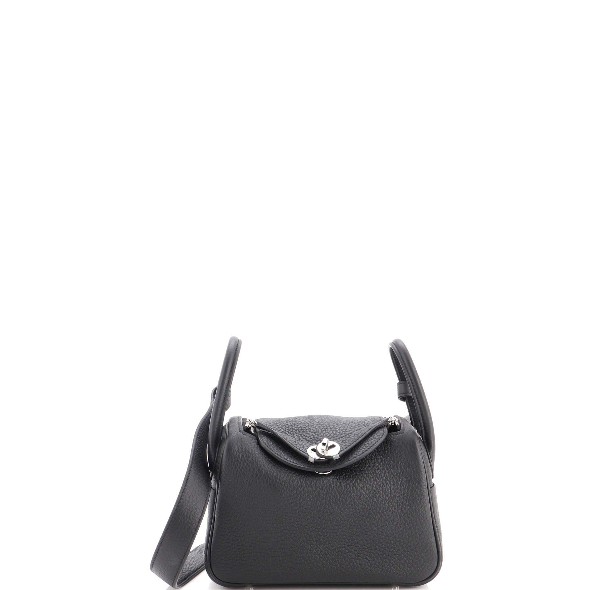 Lindy Bag Clemence Mini, Main, color, Black