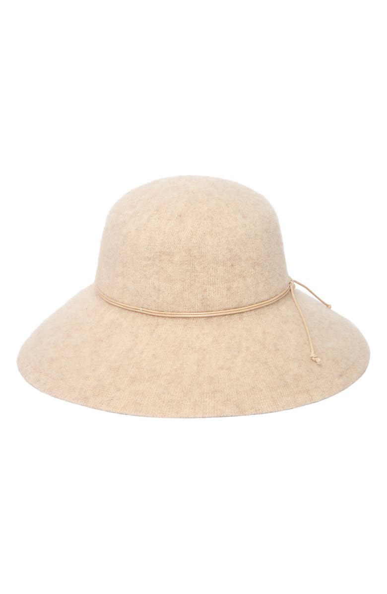 San Diego Hat Knit Floppy Hat, Main, color, Beige