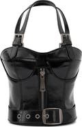 Jeffrey Campbell Bodice Leather Handbag