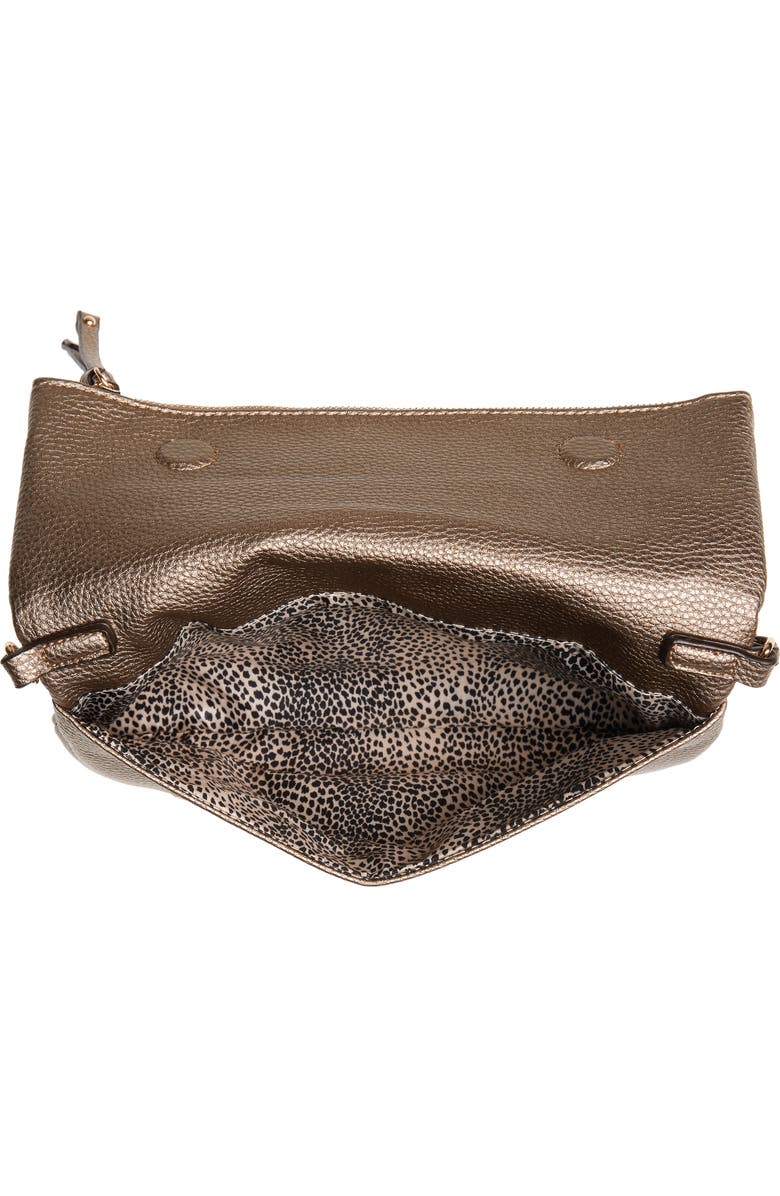 Sole Society Marlena Faux Leather Clutch, Alternate, color,