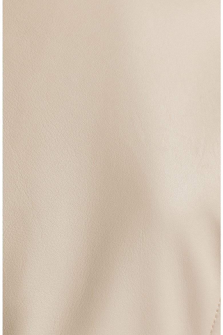 Lambskin Moto Jacket, Alternate, color, OYSTER