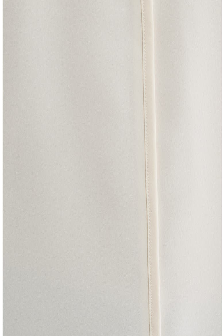 Pleated Keyhole Neck Sleeveless Top, Alternate, color, WHITE DOVE