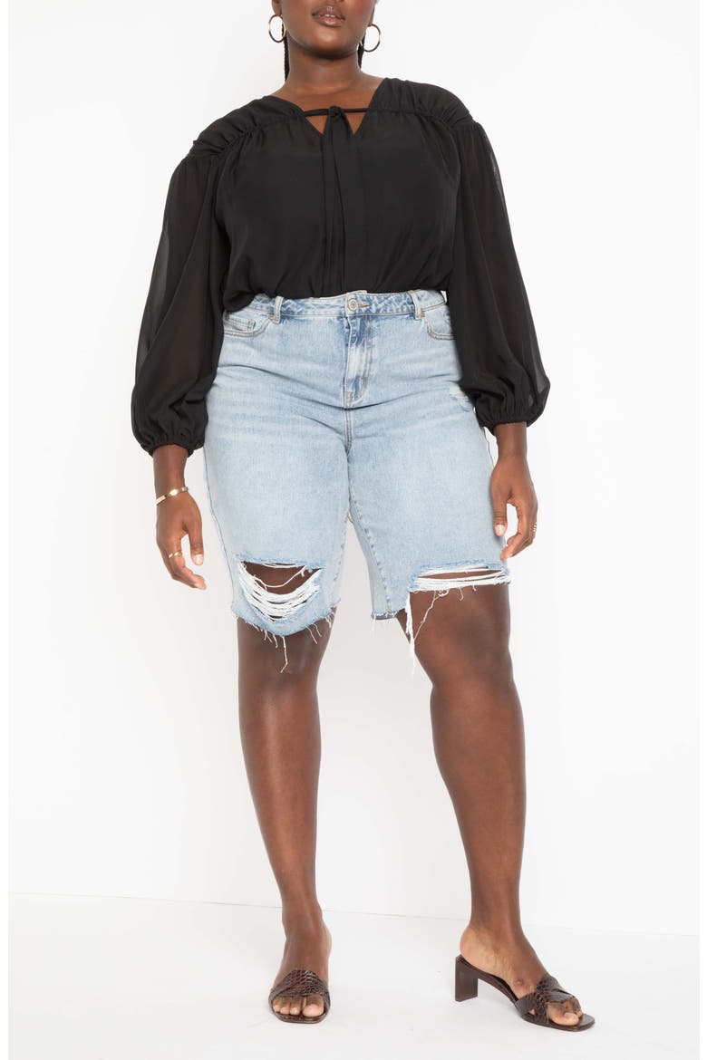 City Shorts, Alternate, color, LIGHT WASH