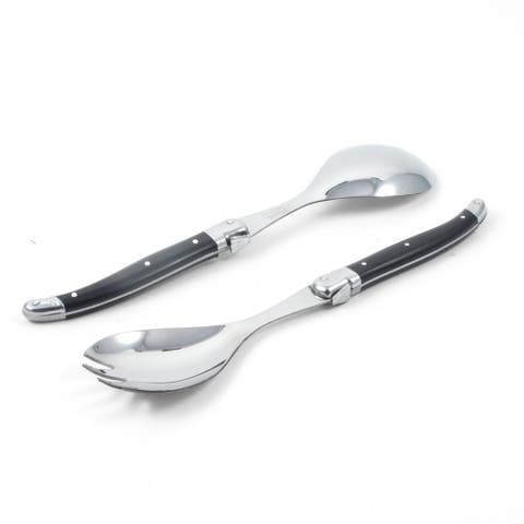 Salad Serving Set in Wooden Box