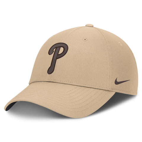 Men's Nike  Khaki Philadelphia Phillies Desert Ripstop Club Adjustable Hat