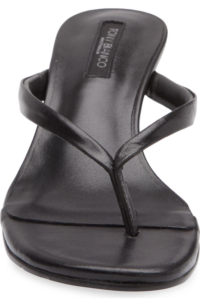 Tony Bianco Edgy Wedge Sandal, Alternate, color, Black Vintage
