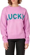English Factory Glitter Lettering Sweater
