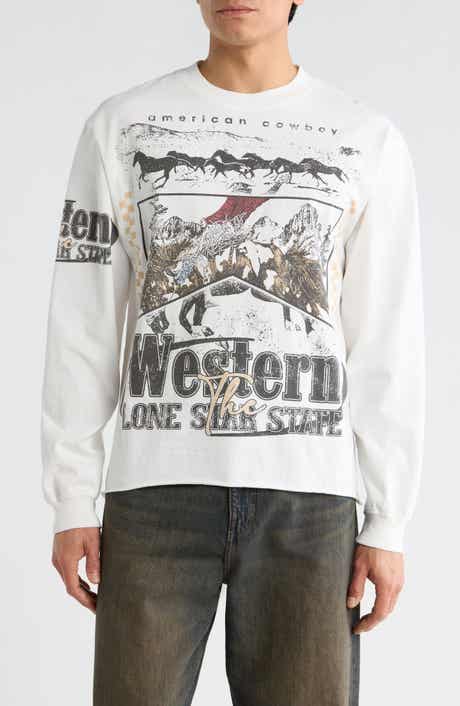 PacSun Western Long Sleeve Graphic T-Shirt