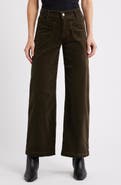 Mavi Jeans Paloma Marine Patch Pocket Corduroy Wide Leg Pants
