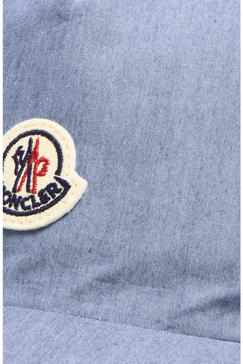 Kids' Logo Patch Chambray Baseball Cap, Alternate, color, BLUE