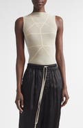 Rick Owens Temple Sleeveless Tulle Top