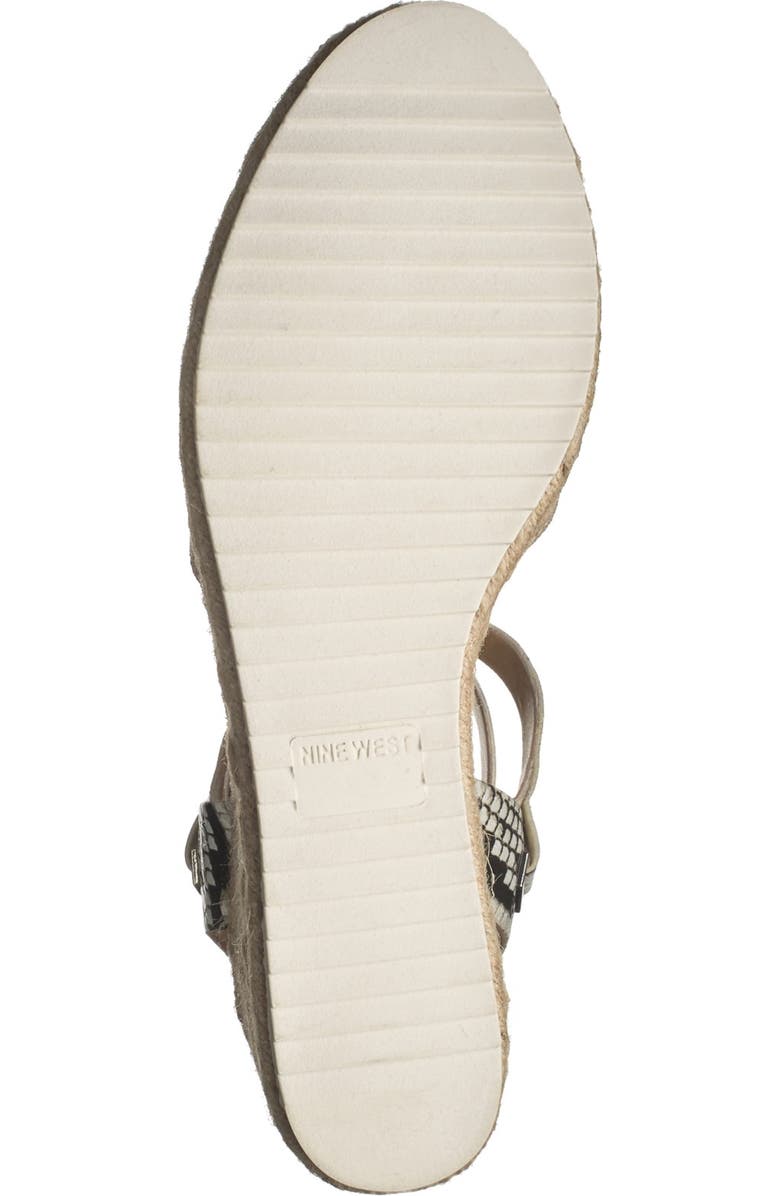 Nine West Ava Espadrille Wedge Sandal, Alternate, color,