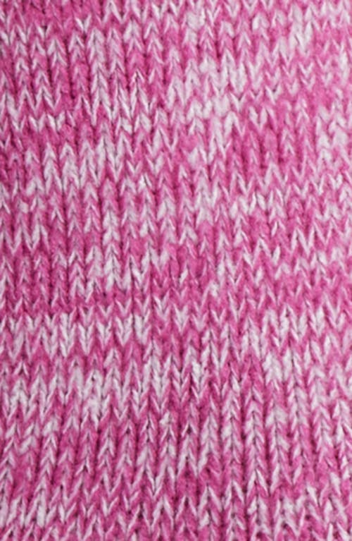 Ugg(r) Rib Slouchy Quarter Socks In Pink
