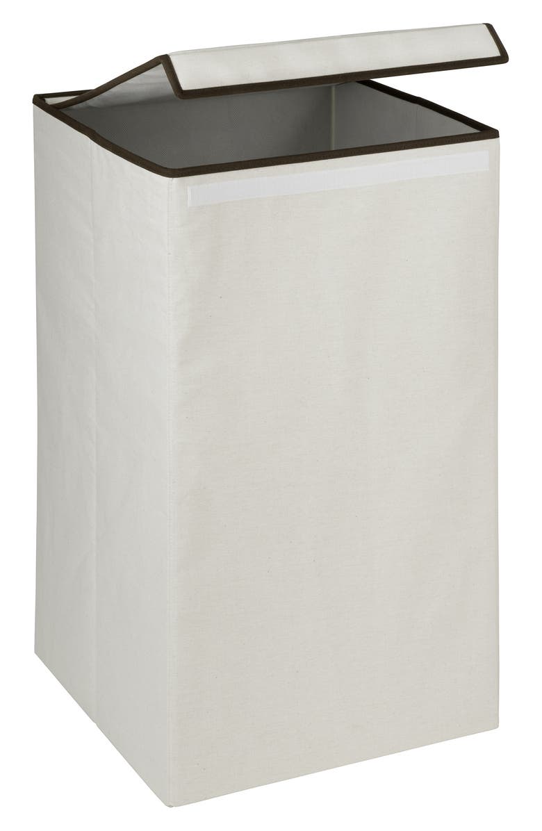 HONEY-CAN-DO Collapsible Square Hamper, Alternate, color, 