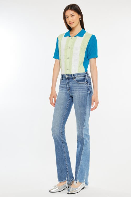 Kancan Hope Bootcut Jeans In Medium Wash