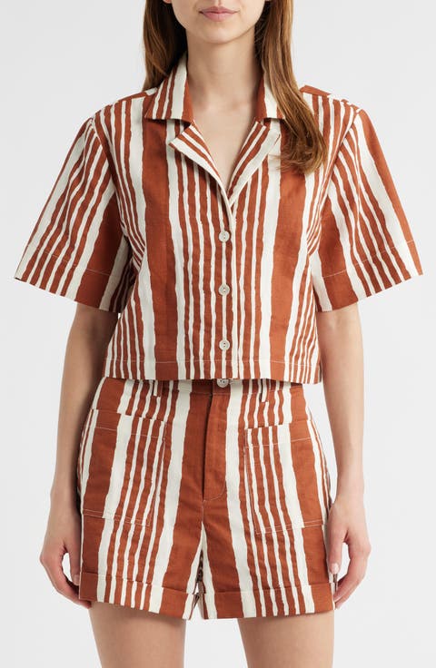 Mizuki Stripe Woven Shirt