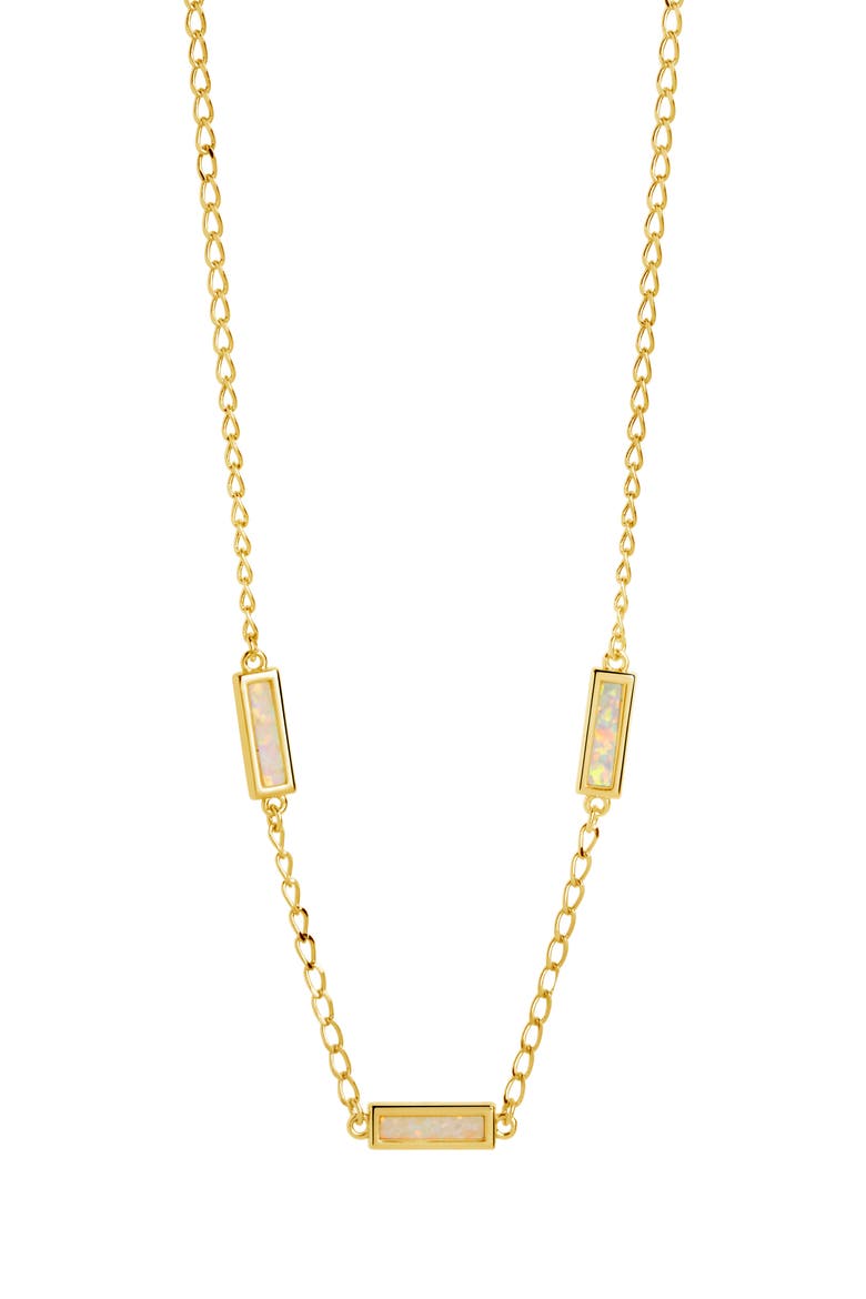 Pavati Opal Necklace, Alternate, color, GOLD