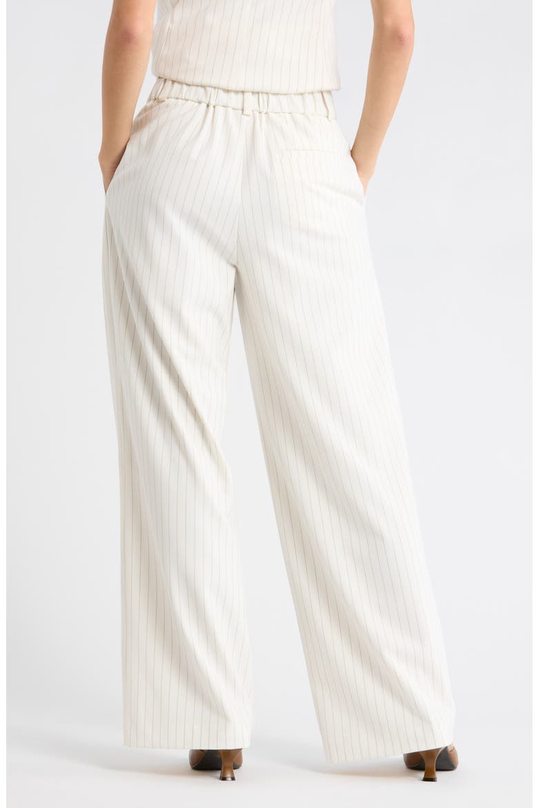 Stripe Trousers, Alternate, color, IVORY- GREY CHIA PINSTRIPE