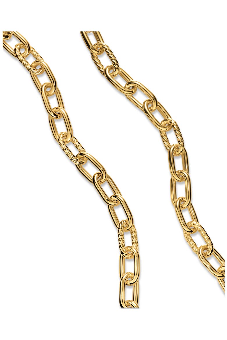 DY Madison Chain Necklace in 18K Yellow Gold, 8.5mm, Alternate, color, GOLD
