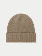 GOBI Mongolian Cashmere Cashmere Rib Knit Beanie