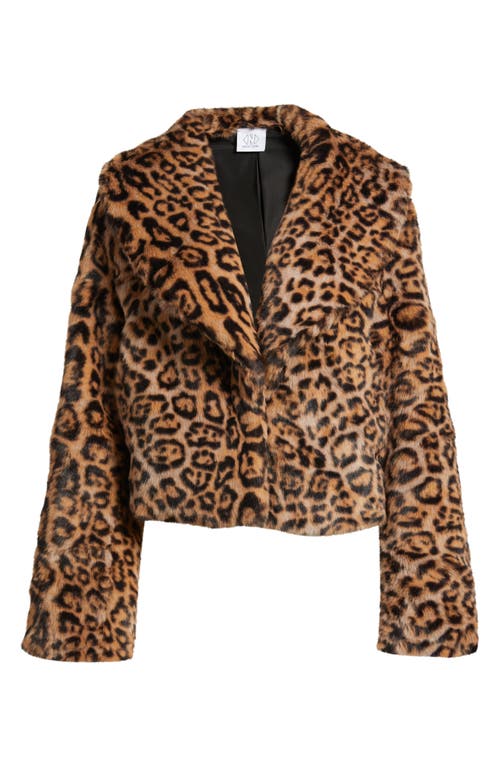 Nikki Lund Leisa Faux Leopard Jacket In Leopard