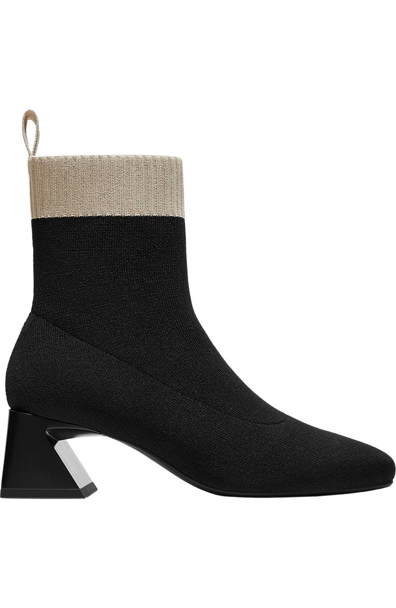 VIVAIA Regina Pro Water-Repellent Heeled Boots, Alternate, color, Black Cream