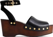 Madewell The Anouk Platform Clog Sandal