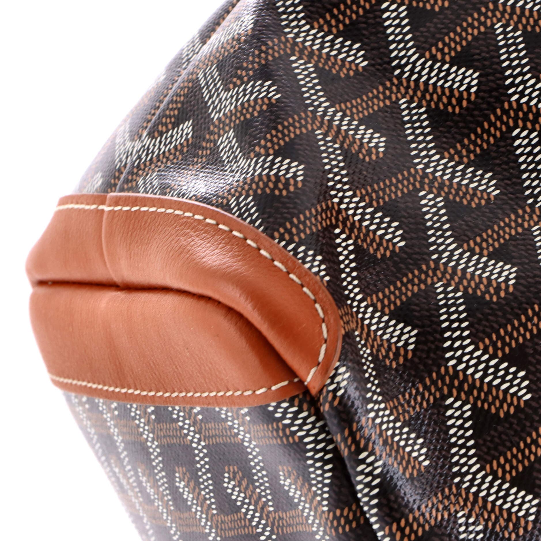 Pre-Owned Goyard Artois Tote Coated Canvas PM, Alternate, color, Brown