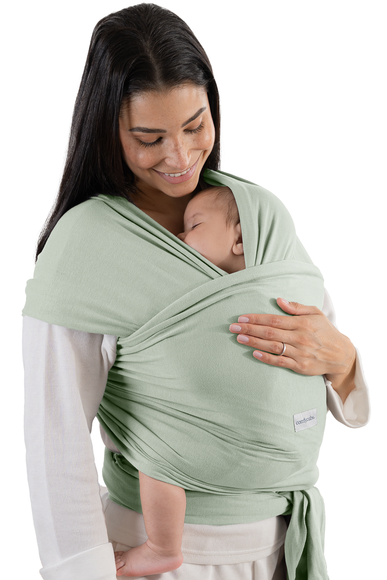 Baby Wrap Carrier, Main, color, Fern