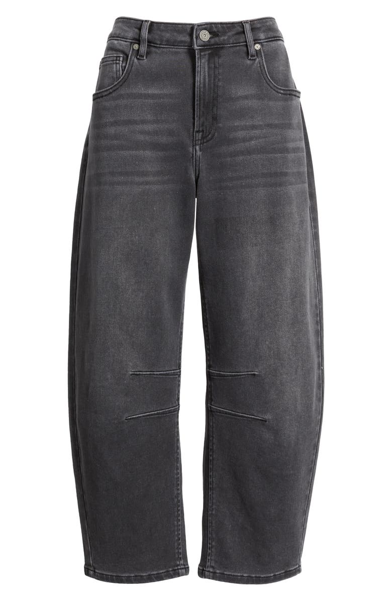 HIDDEN JEANS Crop Barrel Jeans, Alternate, color, Grey