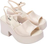 Melissa Lina Ankle Strap Platform Sandal