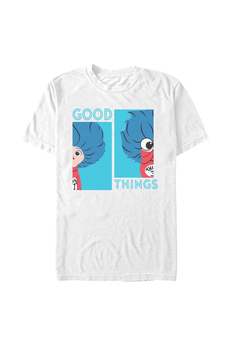 Men's Good Things 1 and 3 Short Sleeve T-Shirt, Main, color, White