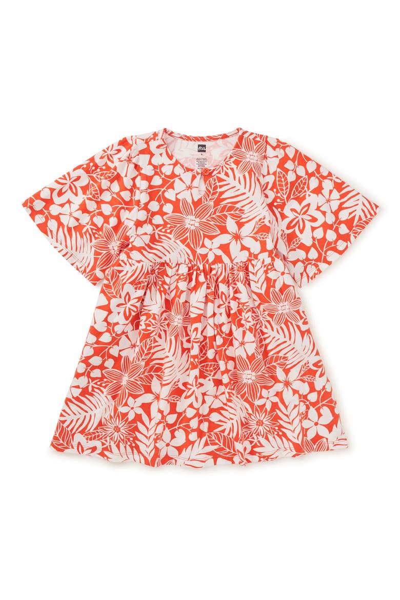 Kaftan Dress 2.0, Main, color, Tropical Foliage