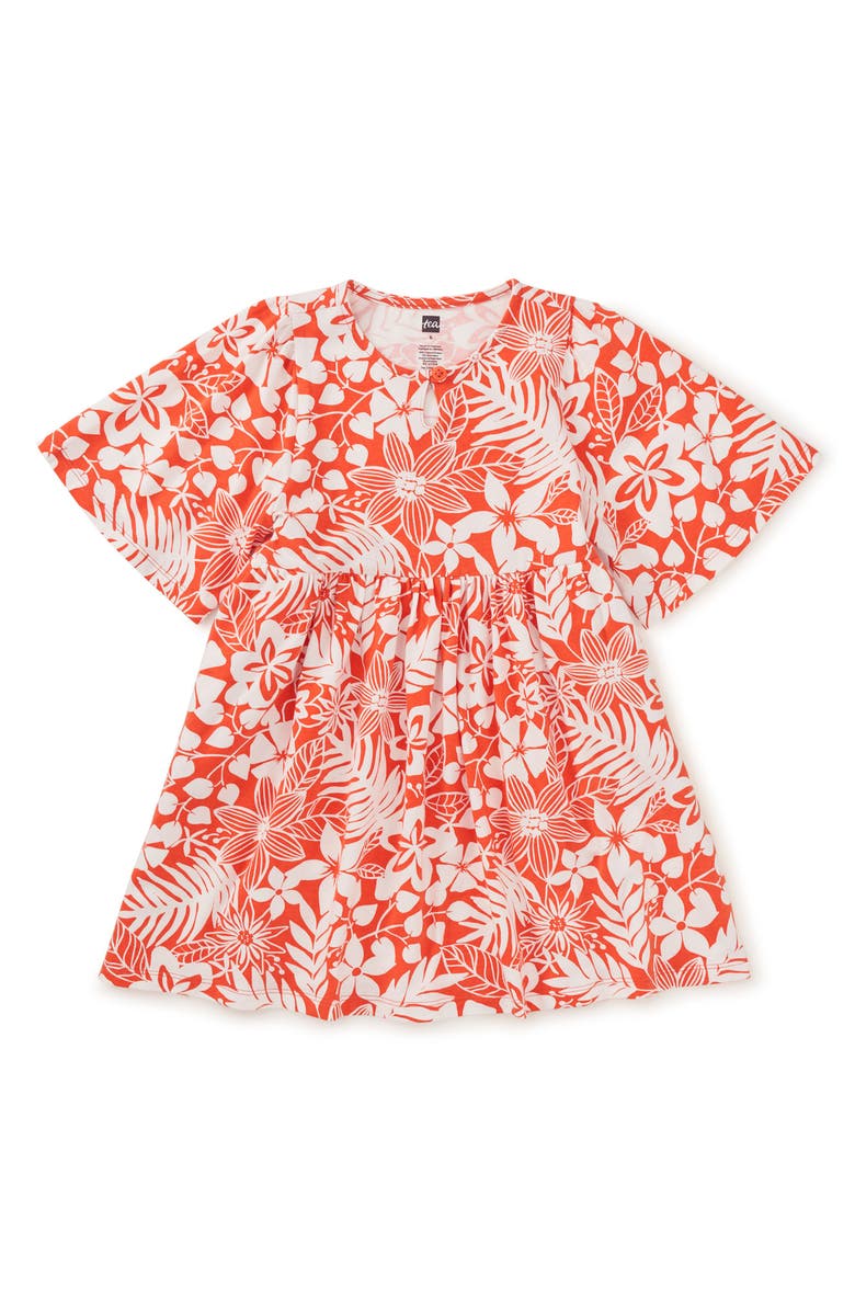 Tea Collection Kaftan Dress 2.0, Main, color, Tropical Foliage